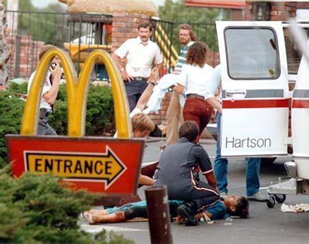 1984 mcdonald's massacre|1984 mcdonald's massacre crime scene.